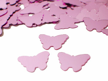 Pink Butterfly Confetti